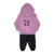 CONJUNTO MENINA MOLETOM C/ CAPUZ LOVE BORBOLETA TAM-P 246 - loja online