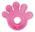 MORDEDOR DE AGUA MÃOZINHA BABY BUBA COR ROSA 7231