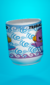 Caneca Polvo do Humor - Jogando Trabalhando