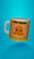 Caneca Polvo do Humor - Sem Comida Com Comida - loja online