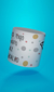 Caneca Flork - Não Tenho 1 Minuto de Paz Nesse Caralho - Sua Caneca