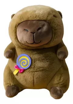 CAPIBARA 3en1 MANTA ALMOHADA Y PELUCHE - Una Joyita