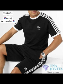 CONJUNTO DEPORTIVO ADIDAS RETRO + RELOJ DE REGALO - comprar online