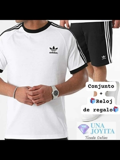 CONJUNTO DEPORTIVO ADIDAS RETRO + RELOJ DE REGALO en internet