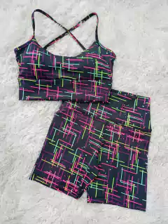 Conjunto Meia Coxa Estampado - comprar online