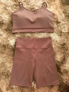 CONJUNTO POLIAMIDA CANELADO - comprar online