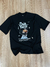 Camiseta Oversized Chris Brown - Preto na internet