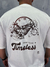 Camiseta Oversized Dare to Be Timeless - Off White - loja online