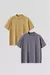 Kit 2 Camisetas Oversized Minimalistas