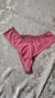 Calcinha rosa fio duplo - comprar online