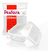Pote Retangular com Tampa 350ml pct 24 um Prafesta