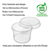 Pote Descartável Redondo 200ml pct 24 un - comprar online