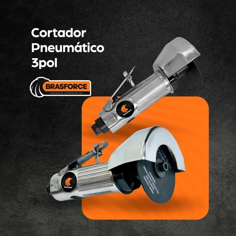 Cortador Pneumático 3 polegadas BRASFORCE