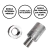 Adaptador Entrada Rosca M10x1.0 Saida 1/2x20 Unf Em Aluminio - comprar online