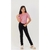 Calça Preta Jeans Skinny Infantil Meninas Tradicional - Brink Link - Maior Atacadista de Jeans Infantil do Brasil
