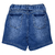 Short Jeans Meninas Brilho Strass Infantil Criança Bermuda na internet