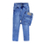 Kit 2 Calças Jeans Meninos Masculino Infantil Crianças Atacado de Roupas Infantis Revenda