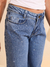 Calça Jeans Feminina Wide Leg Infantil e Adolescente com Strass Menina Pantalona Barra Larga na internet