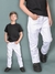Calça Jeans Masculina Branca Infantil Para Menino 4 a 16 Anos Confortável
