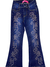 Calça Country Boiadeira Ana Castela Infantil Flare Calça Estilosa com strass de Menina - comprar online