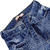 Short Jeans Meninas Brilho Strass Infantil Criança Bermuda - comprar online