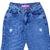 Calça Jeans Wide Leg Infantil Juvenil Menina Lisa Moderna - comprar online
