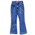 Calça Jeans Ana Castela Infantil Strass Boiadeira Cavalo Brilho Com Lycra Menina