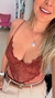 Body Pâmela marrom - loja online
