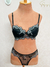 Conjunto lingerie Duda bicolor preto/branco G - comprar online