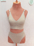 Conjunto lingerie confort Carol bege M - comprar online