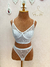 Conjunto lingerie cropped Hellen branco GG - comprar online