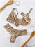 Conjunto lingerie Maria bege P na internet