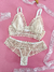 Conjunto lingerie Alice salmão P - comprar online