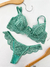 Conjunto lingerie Isabela verde P - comprar online