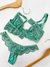 Conjunto lingerie Isabela verde P na internet