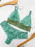 Conjunto lingerie Cecília verde P - comprar online