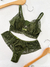 Conjunto lingerie Alice verde P - comprar online