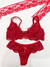 Conjunto lingerie Maria vermelho P - comprar online