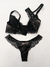 Conjunto lingerie Isabela preto bicolor P na internet