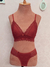 Conjunto lingerie Alice terra cota M - comprar online
