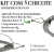 Kit Com 5 Chicotes 1m Para Pesca Rotor Bico De Pato P - comprar online