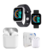 Kit Smartwatch D20S 2024 + Fone Bluetoorth Inpods I12 TWS - comprar online