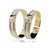 Aliança para Casamento Anatômica em Ouro 18K — Ref. AL128 - comprar online