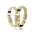 Aliança para Casamento Anatômica em Ouro 18K — Ref. AL137 - comprar online