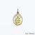 Pingente Medalha Nossa Senhora do Carmo em Ouro 18K