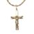 Cruz Vazada com Cristo em Ouro 18K na internet