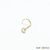 Piercing de Nariz com zircônia em Ouro 18K - comprar online