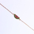 Pulseira com Pingente de Melancia com Pedras Infantil em Ouro 18K - comprar online