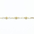 Pulseira Infantil de Bolinhas em Ouro 18K - comprar online