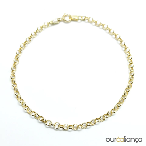 Pulseira Elo Português em Ouro 18K